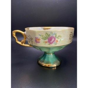 Pedestal Tea Cup By FOREIST Fine Porcelain Ware Versailles Style Lusterware (#6)